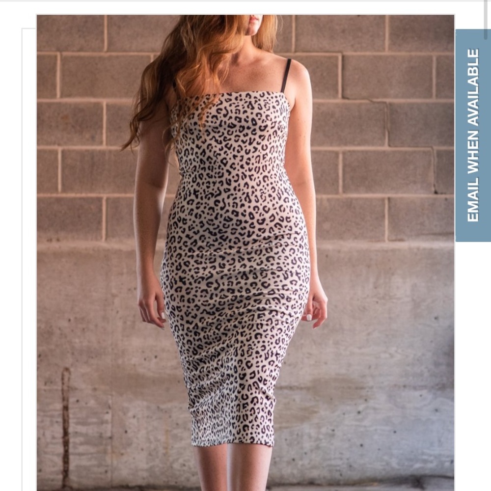 🐆 Cheetah print bodycon dress/ Hazel Dress 🐆